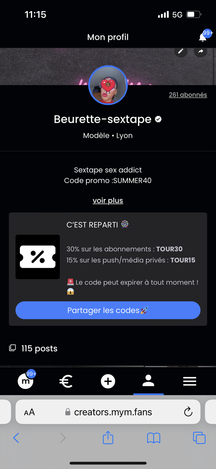 Beurete-sextape's media
