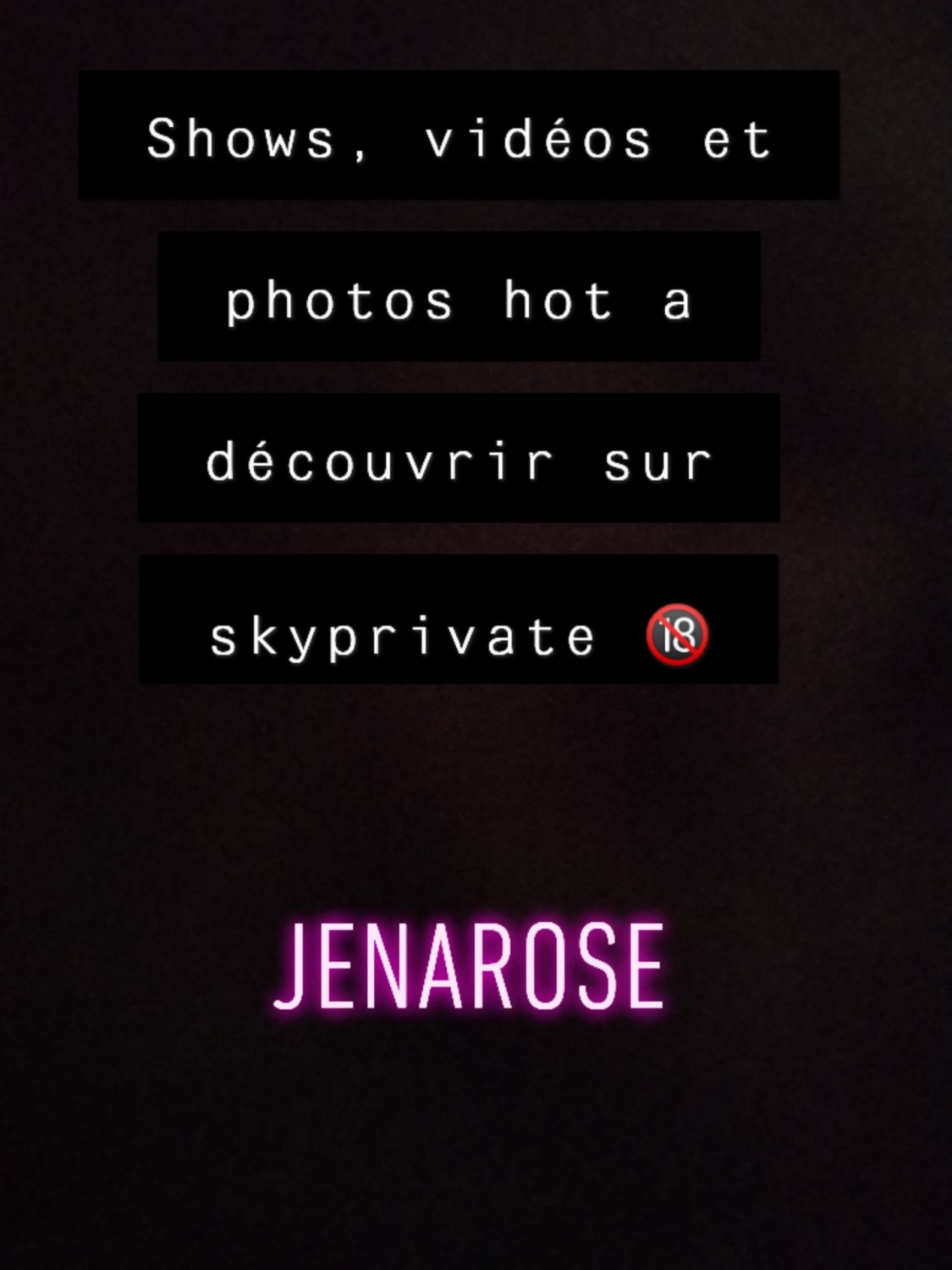 Jenarosexcams's media
