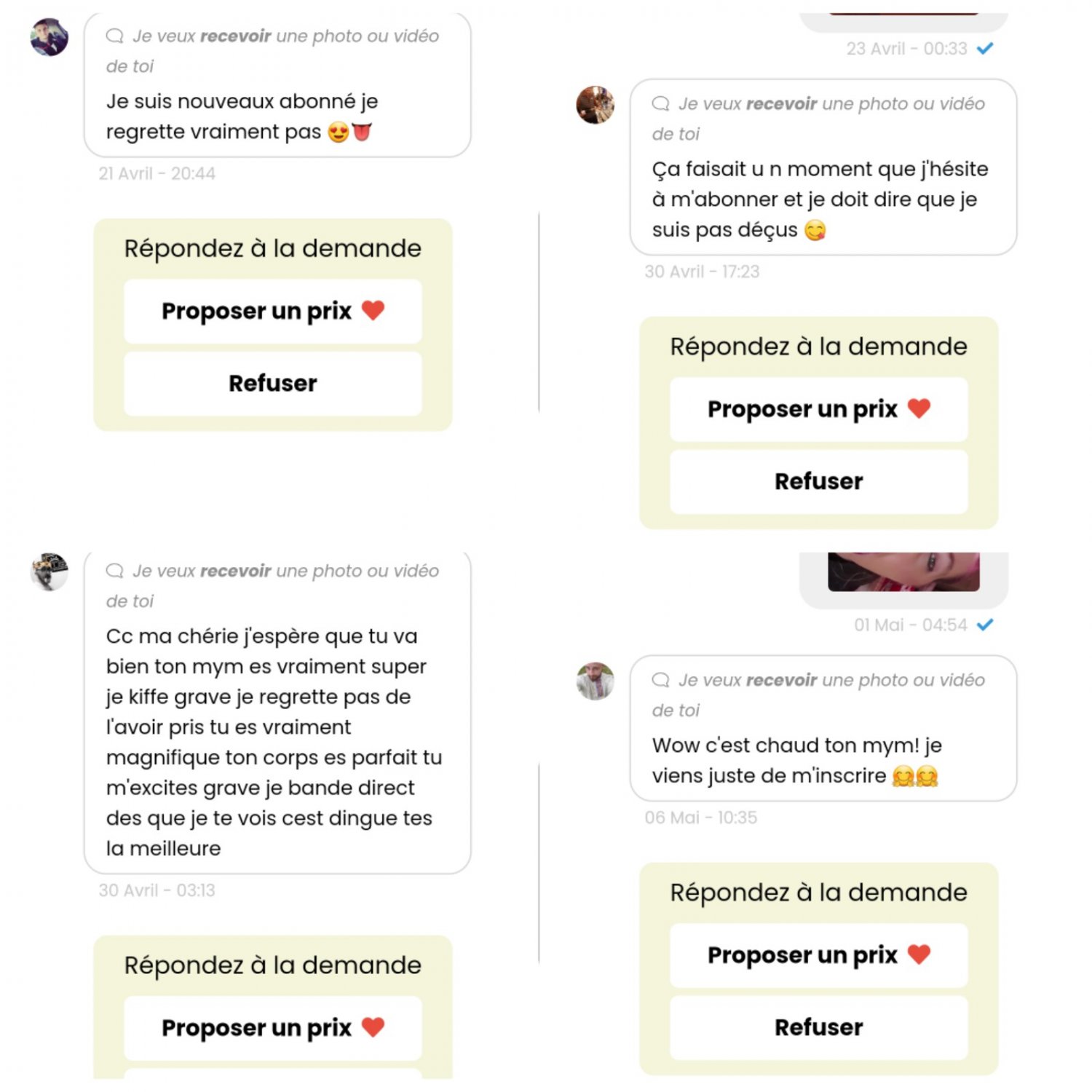 Minette's media