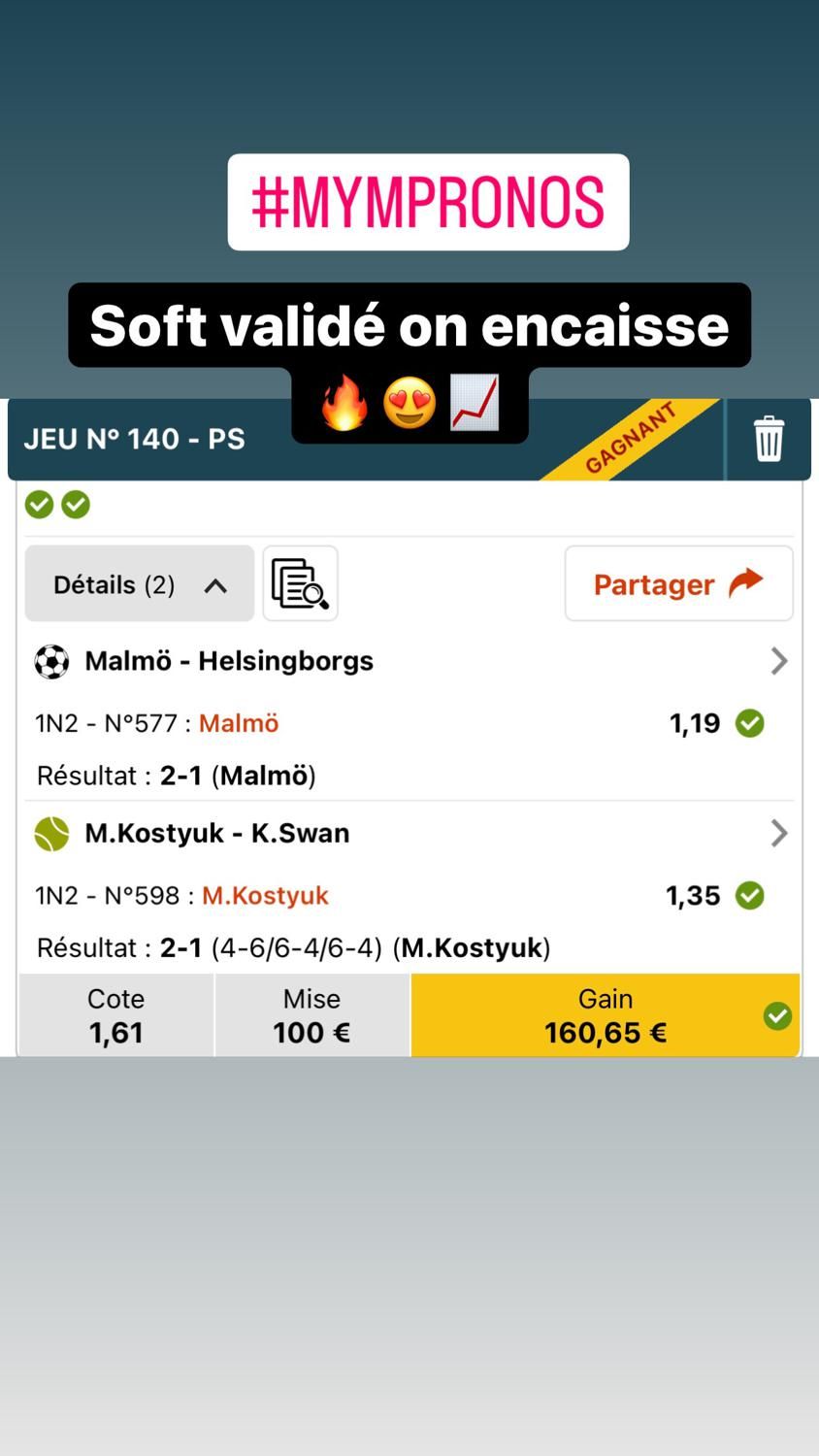 Mympronos's media
