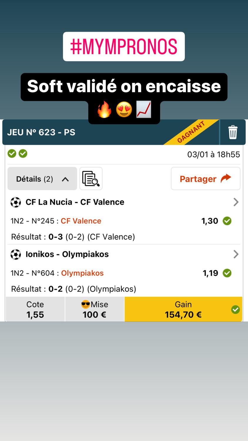 Mympronos's media