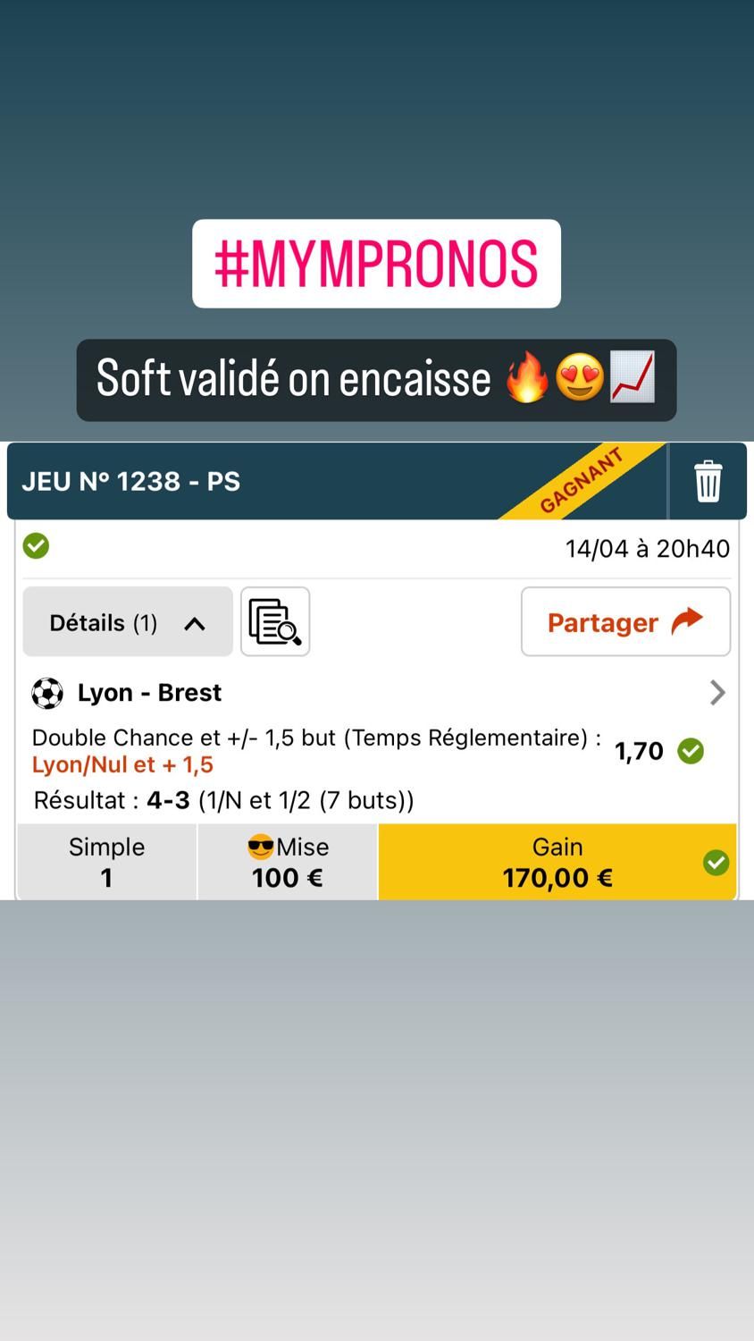 Mympronos's media