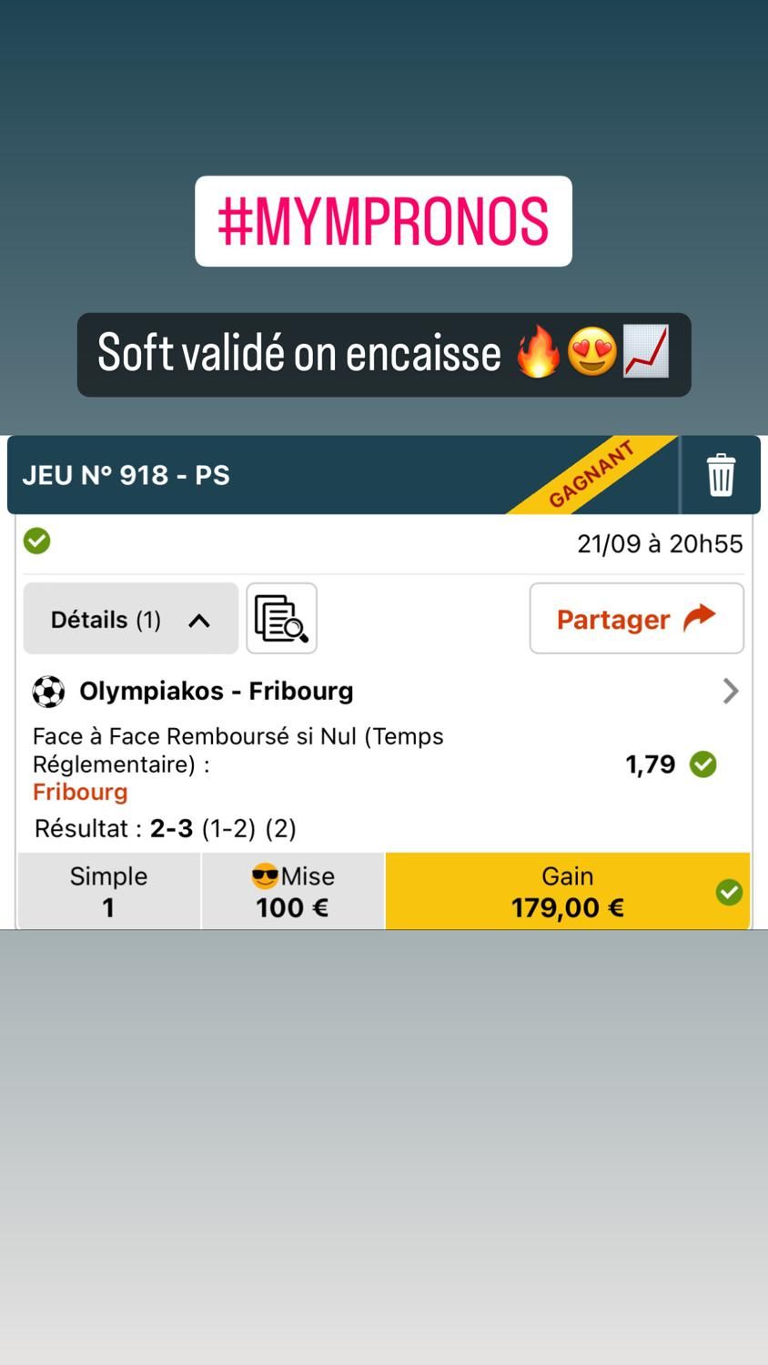 Mympronos's media