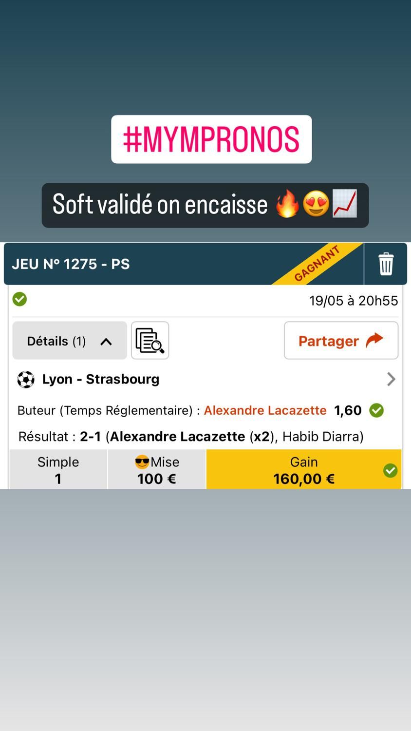 Mympronos's media
