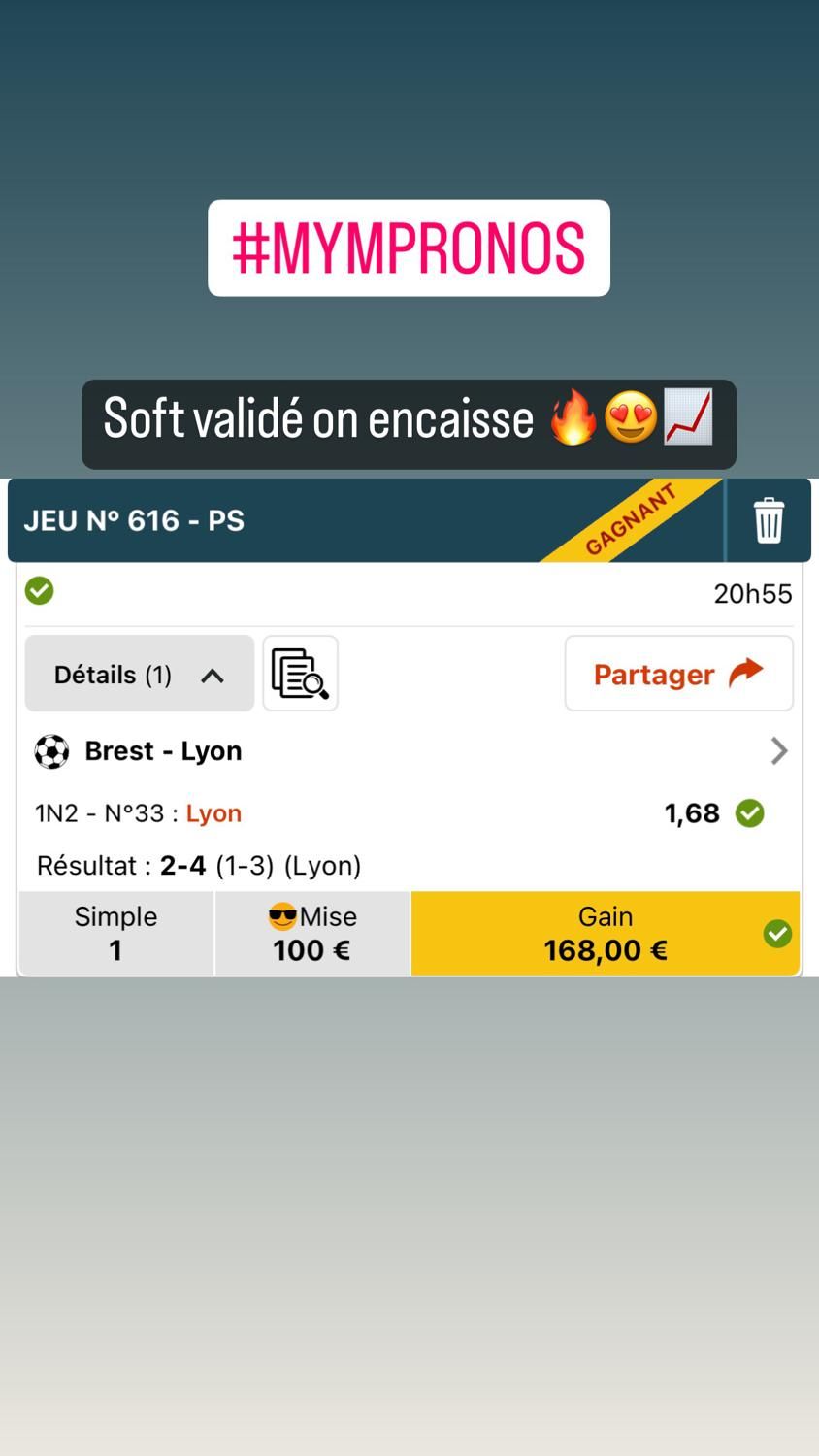 Mympronos's media
